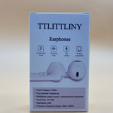 TTLITTLINY Earphones, Wired Earphones with Microphone and Volume Control, Fits All 3.5mm Interface Devices