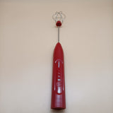 Galobao Electric whisks for household purposes,Electric Multi-speed Control Rechargeable Batteries Balloon Whisk for Eggs-Red