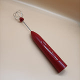 Galobao Electric whisks for household purposes,Electric Multi-speed Control Rechargeable Batteries Balloon Whisk for Eggs-Red