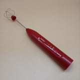 Galobao Electric whisks for household purposes,Electric Multi-speed Control Rechargeable Batteries Balloon Whisk for Eggs-Red