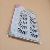 Melakia False eyelashes, 5 Pairs Natural Handmade EyelashesReusable, Cruelty-Free,5 Pairs