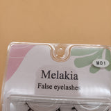 Melakia False eyelashes, 5 Pairs Natural Handmade EyelashesReusable, Cruelty-Free,5 Pairs