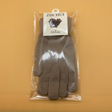 ZHCHUI Gloves, Womens Winter Warm Touchscreen Gloves, Cashmere Elastic Thermal knit Lining(Gray,S)