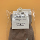 ZHCHUI Gloves, Womens Winter Warm Touchscreen Gloves, Cashmere Elastic Thermal knit Lining(Gray,S)