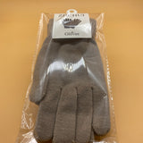 ZHCHUI Gloves, Womens Winter Warm Touchscreen Gloves, Cashmere Elastic Thermal knit Lining(Gray,S)