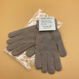 ZHCHUI Gloves, Womens Winter Warm Touchscreen Gloves, Cashmere Elastic Thermal knit Lining(Gray,S)