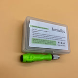 Jmxullcc Hand tools, namely, screwdrivers, Torque Screwdriver and Box Set(w/s 30 screws Green)