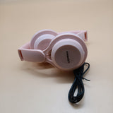 LIONMAX Headphones, 3.5mm wired audio jack foldable lightweight headphones