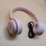 LIONMAX Headphones, 3.5mm wired audio jack foldable lightweight headphones