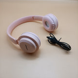 LIONMAX Headphones, 3.5mm wired audio jack foldable lightweight headphones