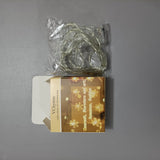 VChymm Lights, electric, for Christmas trees, 10 LED star Christmas tree decorative lights