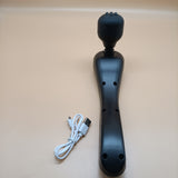 YIXINEASE Massage apparatus,Handheld Cordless Electric Personal Vibrating Massager(Black)