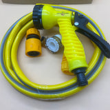 DFYOUHOME Non-metallic hoses and flexible pipes,Metal Water Garden Hose,Lightweight & Flexible, Tangle Free & Kink Free, Dog Proof, for Lawn/Yard/Outdoor/RV