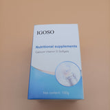 IGOSO Nutritional supplements, Calcium Vitamin D Immune Support for Immunity Boost, Complete Bone Health & Arterial Protection