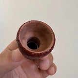 Delicate Pure Copper Resin Cigar Mouthpiece Nozzle Holder Pipe 4 Pieces (Red)