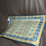 ZHSXWM Oriental rugs,Non Slip Thin Oriental Floral Medallion Area Rug 120*80cm