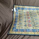 ZHSXWM Oriental rugs,Non Slip Thin Oriental Floral Medallion Area Rug 120*80cm