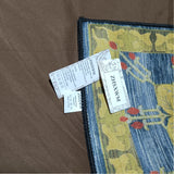 ZHSXWM Oriental rugs,Non Slip Thin Oriental Floral Medallion Area Rug 120*80cm
