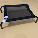 Wangshiyao Pet furniture, Cooling Raised Dog Cot with Chew Proof & Breathable & Washable Mesh Elevated Pet Bed for Small Pets