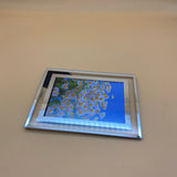 Veco Photo Frame, Clear photo frame  with Desktop Display Horizontally.