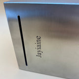 Jayiaine Piggy banks, Stainless Steel Adult Piggy Bank, Unbreakable Metal Money Bank for Cash Saving