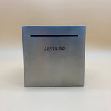 Jayiaine Piggy banks, Stainless Steel Adult Piggy Bank, Unbreakable Metal Money Bank for Cash Saving