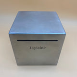 Jayiaine Piggy banks, Stainless Steel Adult Piggy Bank, Unbreakable Metal Money Bank for Cash Saving