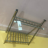 lignorum Plant racks, 2-Tier Indoor/Outdoor Metal Plant Stand for Outdoor Patio Balcony Yard