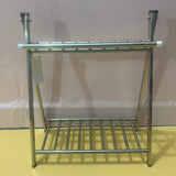 lignorum Plant racks, 2-Tier Indoor/Outdoor Metal Plant Stand for Outdoor Patio Balcony Yard