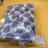 Kaoslen Portable beds for pets,  Plush Dog Cat Bed Soft and Fluffy Cuddler Pet Cushion (Blue, One Size)