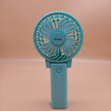 Glostars Portable electric fans,Portable Handheld Fan Battery Operated,Outdoor-Green, 1 Count