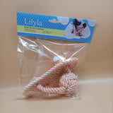 Lilyla Dog chewing slippers cotton rope toys, safe and healthy, can relieve dog mood for Small Medium Dog