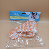 Lilyla Dog chewing slippers cotton rope toys, safe and healthy, can relieve dog mood for Small Medium Dog