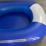 PENG KUN Rowboats, 1 Person kid Inflatable Folding Boat with Paddles Air Pump Carry Bag and Paddles