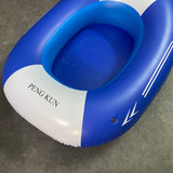 PENG KUN Rowboats, 1 Person kid Inflatable Folding Boat with Paddles Air Pump Carry Bag and Paddles