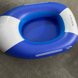 PENG KUN Rowboats, 1 Person kid Inflatable Folding Boat with Paddles Air Pump Carry Bag and Paddles