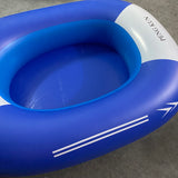 PENG KUN Rowboats, 1 Person kid Inflatable Folding Boat with Paddles Air Pump Carry Bag and Paddles