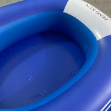 PENG KUN Rowboats, 1 Person kid Inflatable Folding Boat with Paddles Air Pump Carry Bag and Paddles