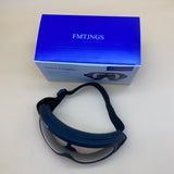 FMTJNGS Safety goggles, Concealer Clear, Safety Goggles for wearing Glasses, Lightweight Fog-Proof Goggles