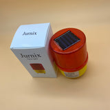 Jurnix Signal Light, Solar Safety Warning Flashing Lights,  Electrical Revolving Signal Lights for Emergency, Red