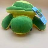 CUKSMFAU Stuffed and plush toy, Soft & Cuddly Plush green turtle, Washable, Gifts for Kids