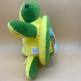 CUKSMFAU Stuffed and plush toy, Soft & Cuddly Plush green turtle, Washable, Gifts for Kids