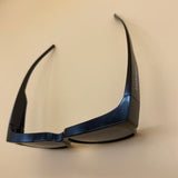 Lanhongys Sunglasses, Square Black Frame Lightweight Outdoors Polarized UV Protection Sunglasses