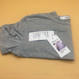 Halrawoi Men's Slim-Fit Short-Sleeve Crewneck T-Shirt,Moisture Wicking Tee /Grey