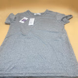 Halrawoi Men's Slim-Fit Short-Sleeve Crewneck T-Shirt,Moisture Wicking Tee /Grey
