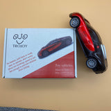 TROJOY Toy vehicles, Pull Back Diecast Vehicles Toys  with Light and Sound for Kids (Red)