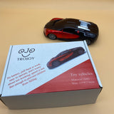 TROJOY Toy vehicles, Pull Back Diecast Vehicles Toys  with Light and Sound for Kids (Red)