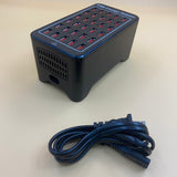 USB charger, 30 charging ports 150W USB desktop charger, ABS+PC fireproof material, model XLD-A7