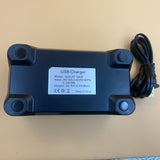 USB charger, 30 charging ports 150W USB desktop charger, ABS+PC fireproof material, model XLD-A7