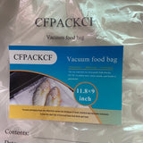 CFPACKCF Vacuum food bag, 100 Quart 11.8 x 9 Inch Vacuum Sealer Freezer Bags for Food Saver, BPA Free